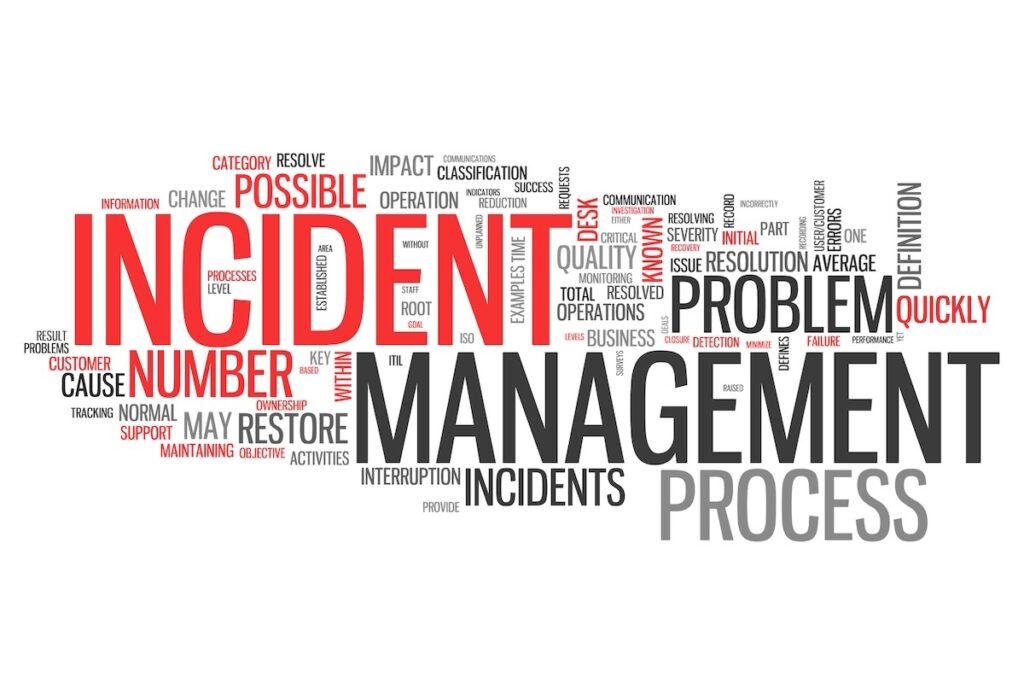 Wordcloud Incident Management